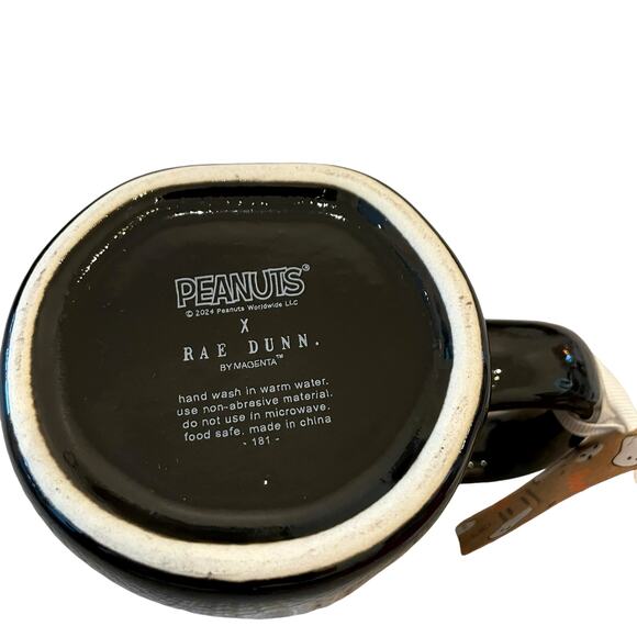 2024 Rae Dunn X Snoopy & Woodstock Mummies “Trick Or Treat” Double Sided Mug - Picture 6 of 7